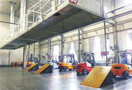 杭州叉車(chē)檢測(cè)流水線